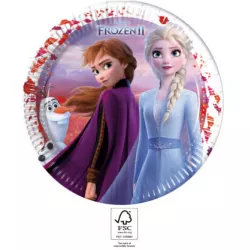 Papierový tanier na párty 23 cm Frozen