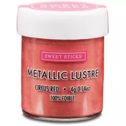 Prachová farba metalická Circus Red 4g
