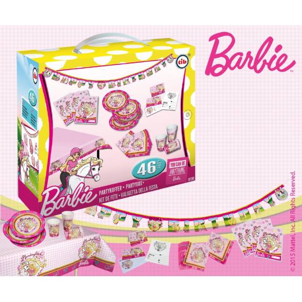 Barbie párty set 46ks