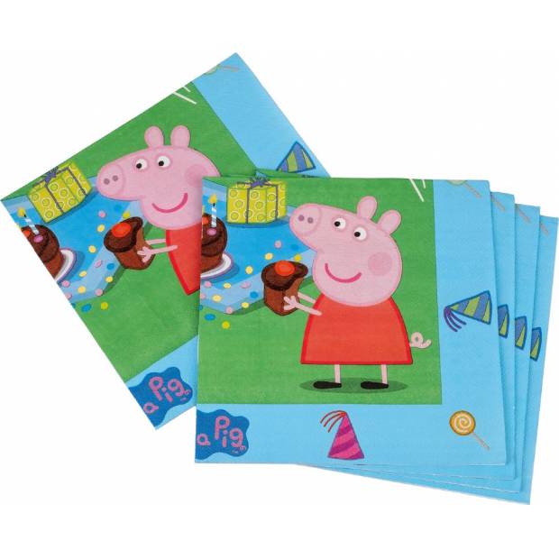 Papierové obrúsky Pepa Pig 20ks