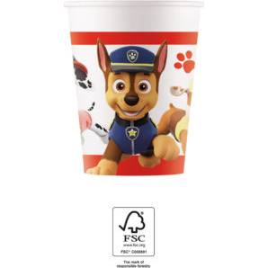 Papierové poháre 200ml Paw Patrol