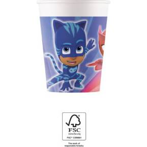 Papierové poháre 200ml PJ Masks