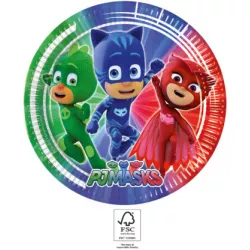Papierový tanier na oslavu 23 cm PJ Masks