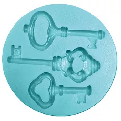 Silikónová formička kľúča 7,5 cm