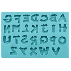 Silikónová formička abecedy Smile