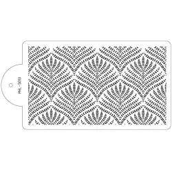 Stencil šablóna na tortu - Fan 40x21cm