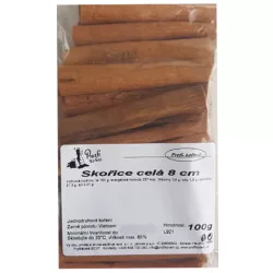 Škorica celé 8 cm (100 g)