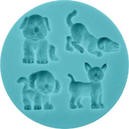 Silikónová forma na psy a mačky 7cm
