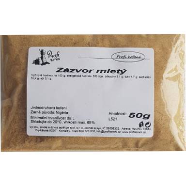 Mletý zázvor (50 g)