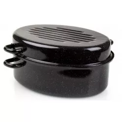 Oválny smaltovaný pekáč 38 cm - Belis