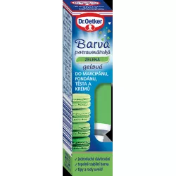 Zelenej želatínový potravinársky gel 10 g