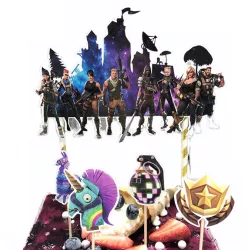 Zápich do torty Fortnite 5 ks