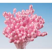 Ružové perleťové jadierka