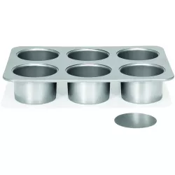 Forma na mini cheesecake 8 cm