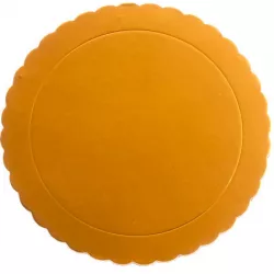 Dortová podložka 20 cm, 3 mm, zlatá