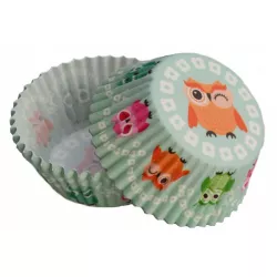 Košíčky na muffiny sova (50 ks)