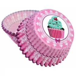 Košíčky na muffiny motív cupcake (50 ks)