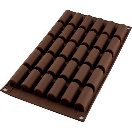 Silikónová forma na čokoládu Mini Buche 30x14ml