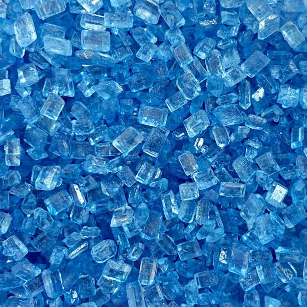 Kryštálový cukor 80g Indigo modrá
