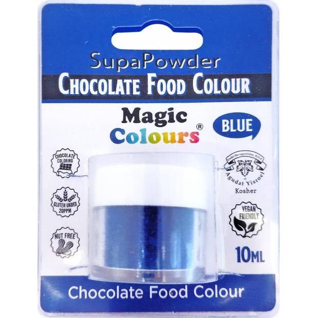 Prášková farba do čokolády Magic Colours (5 g) Choco Blue