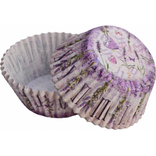 Levanduľové košíčky na muffiny (50 ks)