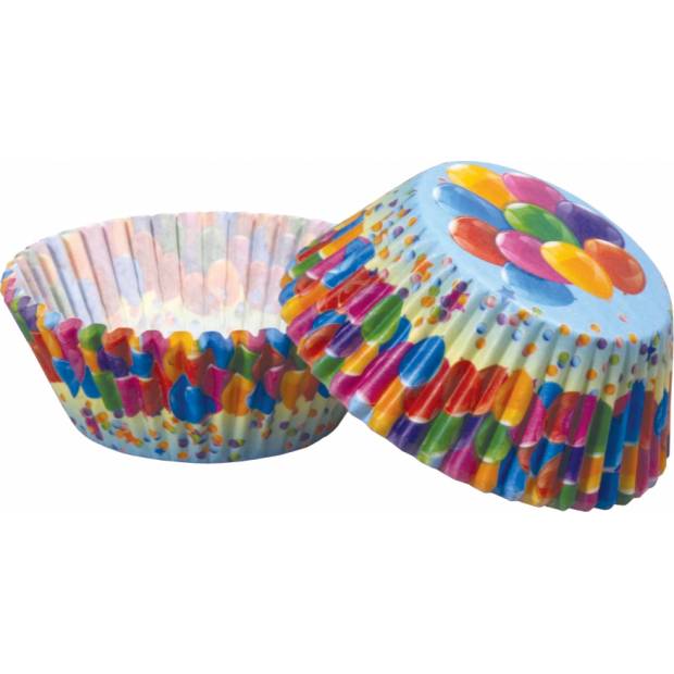 Balónové košíky na muffiny (50 ks)