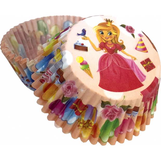 Košíky na muffiny Princess (50 ks)