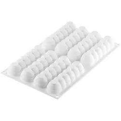 Profesionálna silikónová forma na lanýžové éclairs