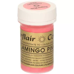 Gélová farba Sugarflair Flamingo pink 25 g