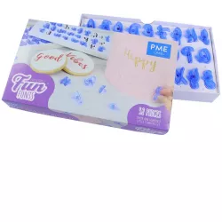 Vytlačovacia abeceda Alphabet Fun Fonts 52ks