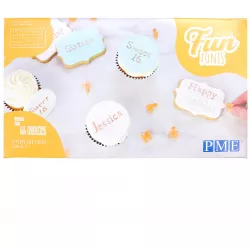 Vytlačovacia abeceda PME Fun Fonts 66ks