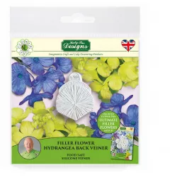 Silicone formička žilkovní Hydrangea 4 cm