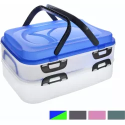 Piknik box 2 poschodia s úchytkami