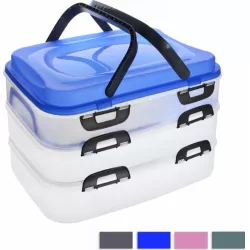 Piknik box s ušami 3 poschodia