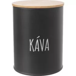 Dóza Káva BLACK priemer 9,5 cm