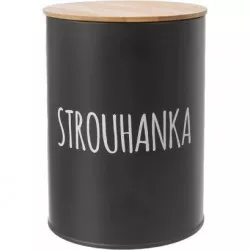 Dóza Strúhanka BLACK priemer 11 cm
