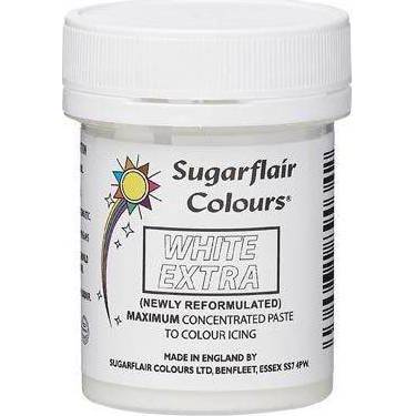 Sugarflair Extra White 50 g (bez E171)
