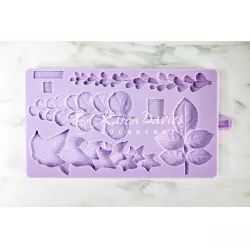 Silicónová forma listy