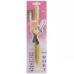 Dortová fontána Minecraft - 1 ks