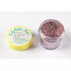 Jiskra dekoračná disco Salmon Pink