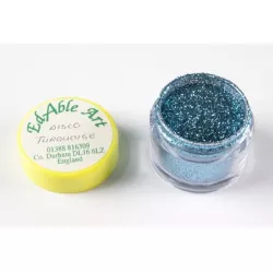 Trblietak dekoračný disco Turquoise