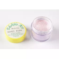 Jemný dekoračný disco Baby Pink