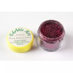 Trblietak dekoračný disco Plum Reflection