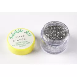 Tŕpyt dekoračný disco strieborný