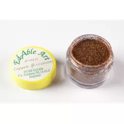 Tŕpyt dekoračný disco Copper Hologram