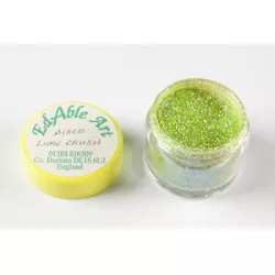 Tisíce iskričiek dekoratívnej disco Lime crush