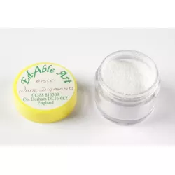 Trblietak dekoratívny disco White diamond