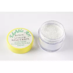 Tŕpyt dekoratívne disco White hologram