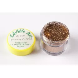 Trblietak dekoračný disco Penny copper