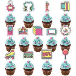 Zápich do muffinov 90. rokov 13 ks